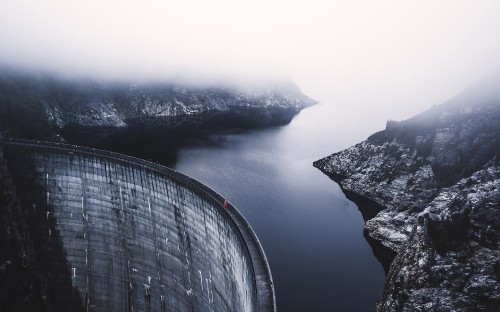 Image Gordon Dam, Hoover Dam, water resources, water, fjord