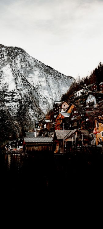 Massivs, Wand26, Hochland, Schnee, Naturlandschaft. Wallpaper in 2160x4800 Resolution