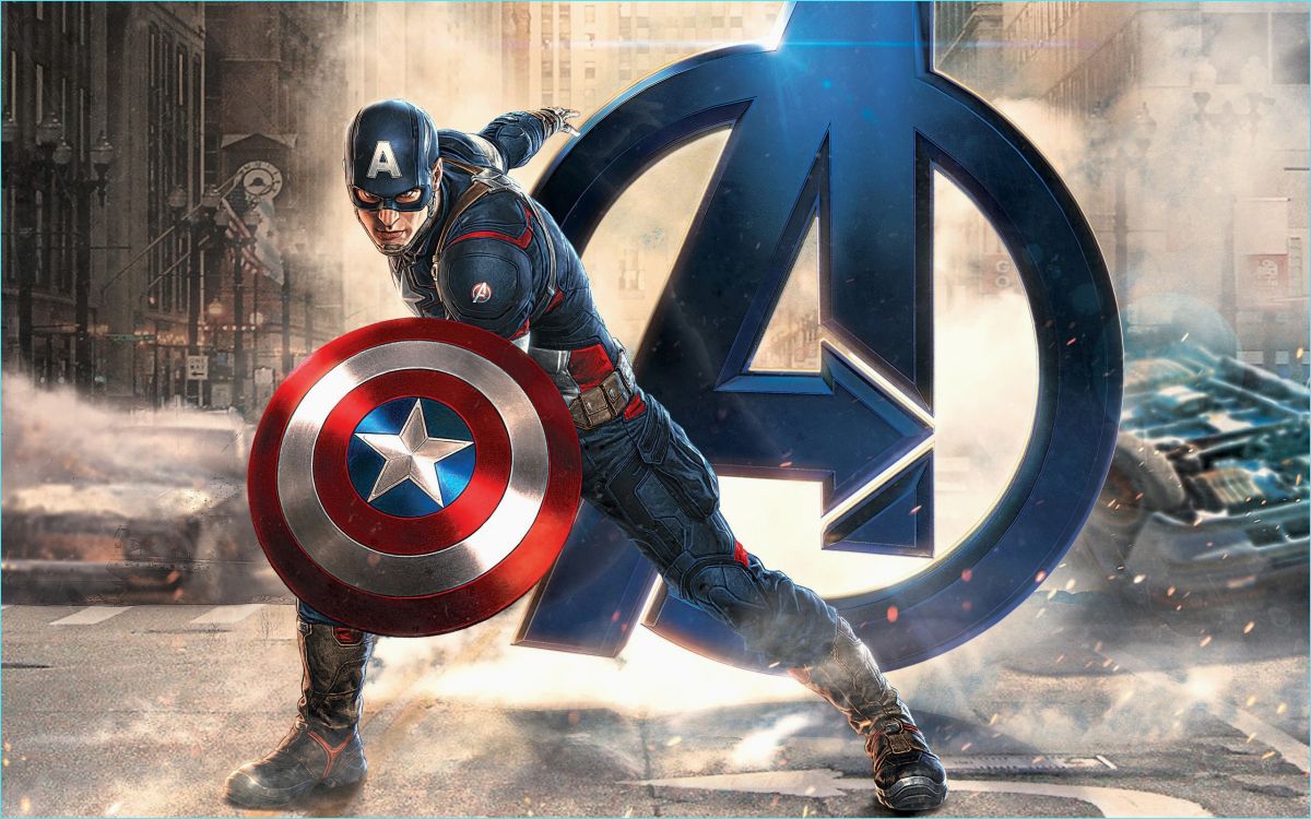 Captain America Und Captain America. Wallpaper in 2560x1600 Resolution