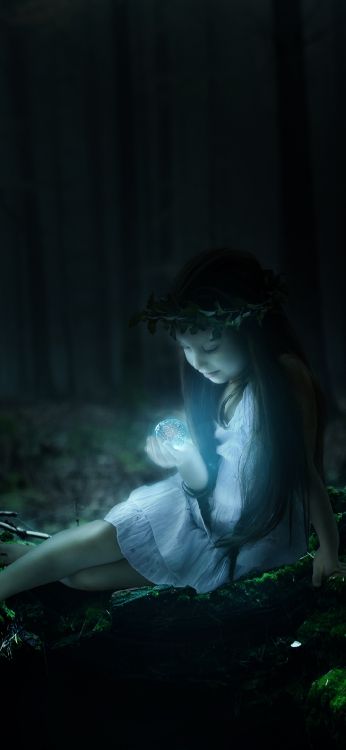 人类的身体, 草, 森林, 午夜 壁纸 1080x2340 允许