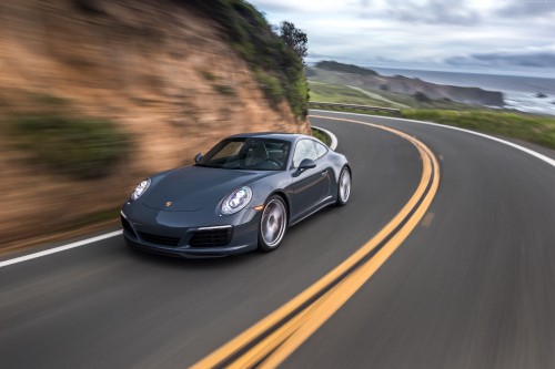 Image black porsche 911 on road during daytime