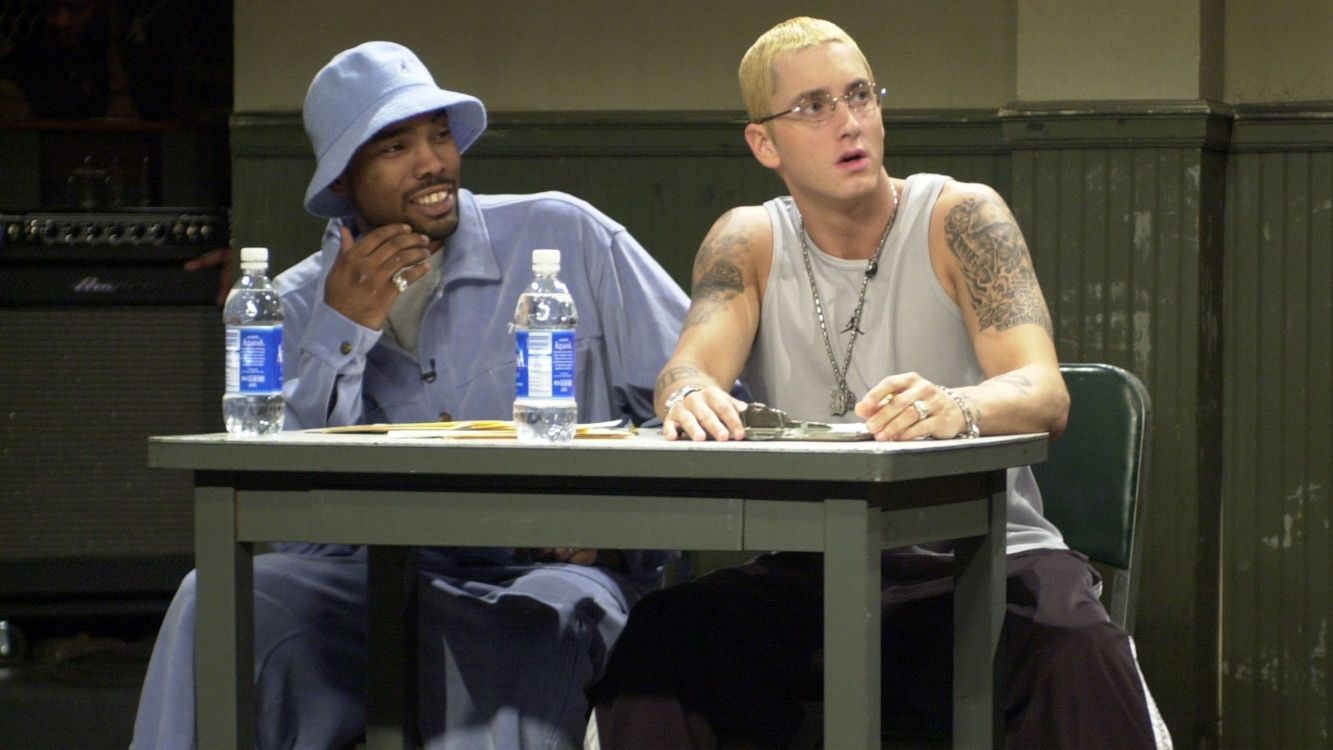 Eminem, Beweis, D12, Rapper, Shady Records. Wallpaper in 2389x1344 Resolution