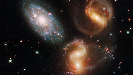 Image white and brown galaxy illustration