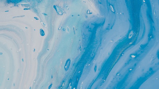 Image blue and white water splash