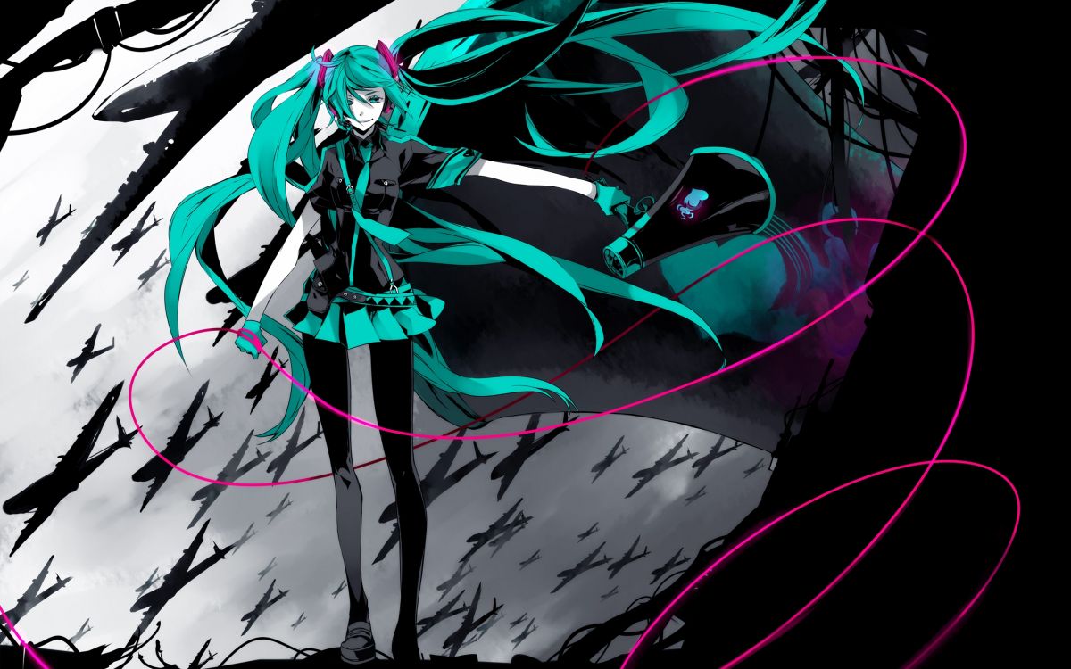 初音未来, 艺术创作, 紫色的, 超级大, 赤壁 壁纸 2560x1600 允许