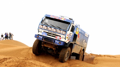 Image white and blue jeep wrangler