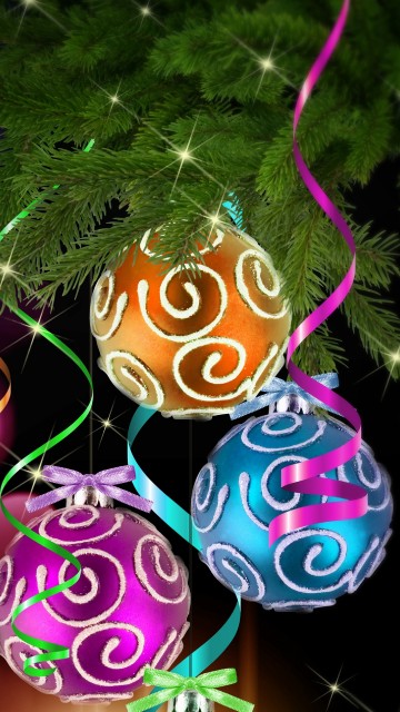 Image Christmas Day, christmas ornament, light, pink, purple