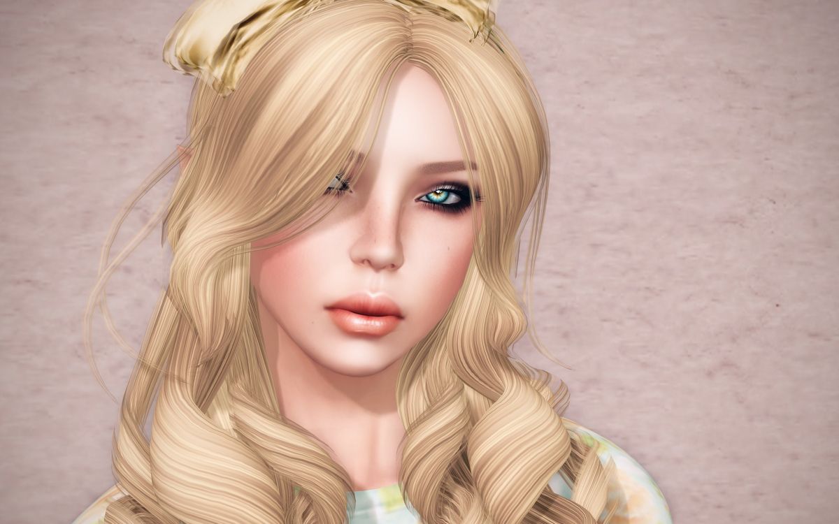 Blond, Graphique, Face, Les Cheveux, Joue. Wallpaper in 2880x1800 Resolution