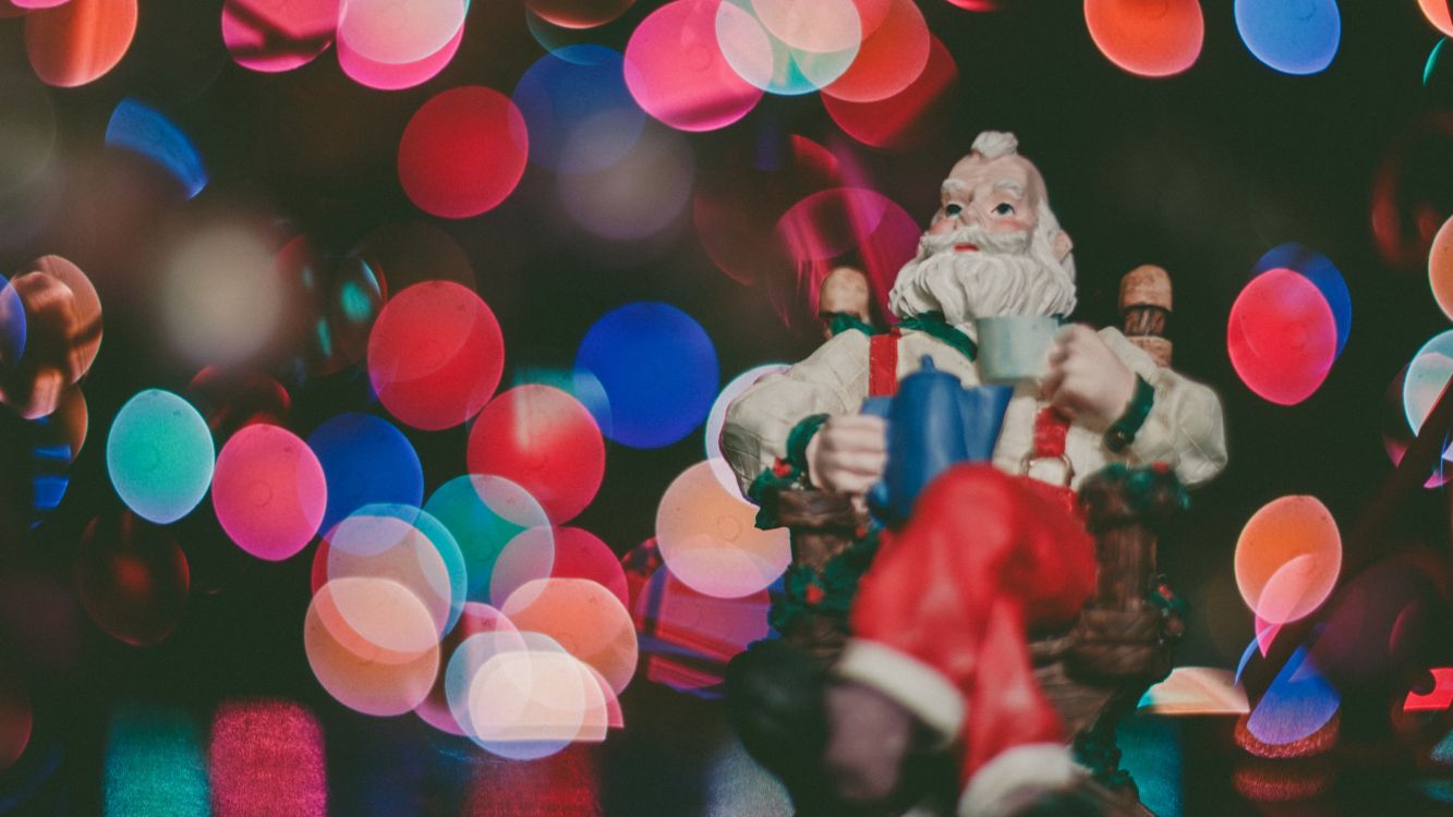 El Día De Navidad, Santa Claus, la Navidad y la Temporada de Vacaciones, Decoración de la Navidad, Navidad. Wallpaper in 2560x1440 Resolution