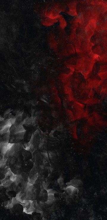 Image black red and white, black, abstract art, painting, black and white