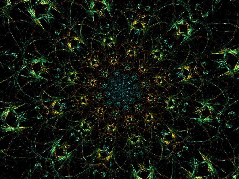 Flor Amarilla Con Hojas Verdes. Wallpaper in 3200x2400 Resolution