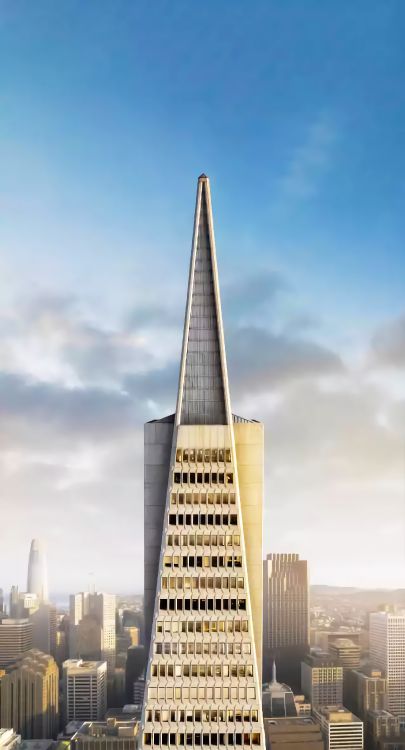 San Francisco, Pirámide Transamérica, Ios 16, Edificio, Torre. Wallpaper in 1920x3552 Resolution
