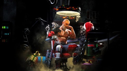 Image santa sci fi, science fiction, fiction, Christmas Day, artist