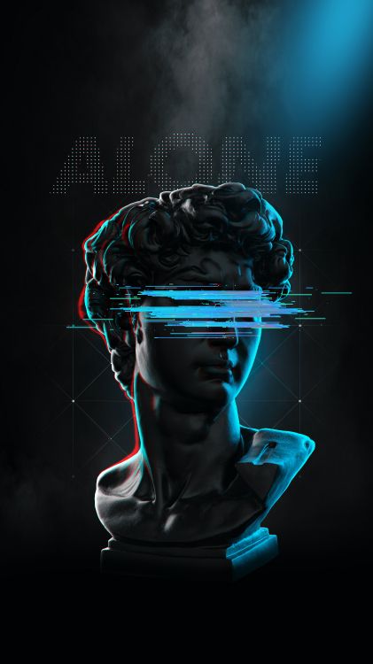 Blau Kräuseln, Kunst, Malerei, Electric Blue, Audiogeräten. Wallpaper in 3240x5760 Resolution