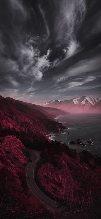 Agua, Los Recursos de Agua, Ambiente, Highland, Paisaje Natural. Wallpaper in 1420x3073 Resolution