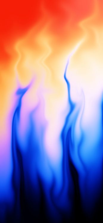 Flamme, Blau, Wasser, Purpur, Veilchen. Wallpaper in 1284x2778 Resolution