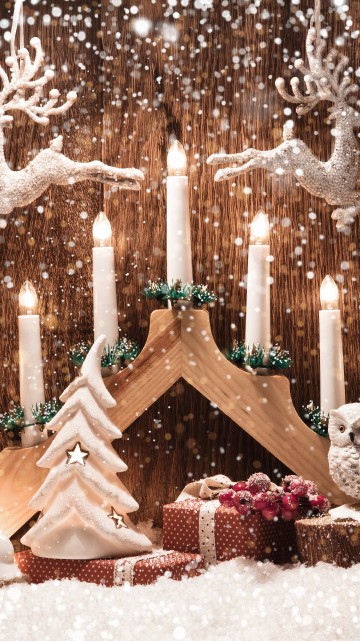 Image Merry Christmas Candles, Christmas Day, candle, new year, snow