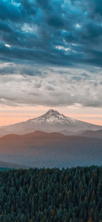 Nature, Art, Paysage Naturel, Highland, Afterglow. Wallpaper in 1407x3045 Resolution