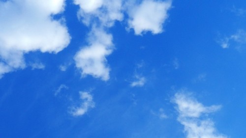 Image white clouds and blue sky during daytime