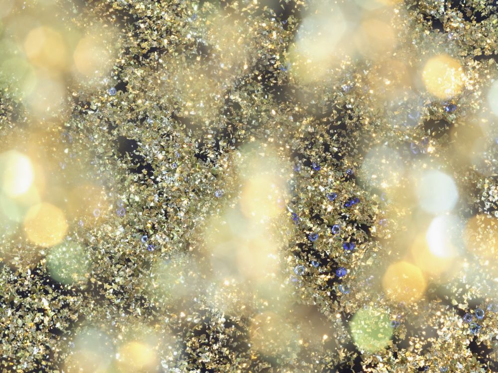 Gelbe Und Weiße Bokeh-Lichter. Wallpaper in 2560x1920 Resolution