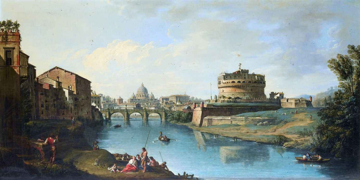 Painting, Art, Tosca, Waterway, Watercolor Paint. Wallpaper in 3286x1644 Resolution