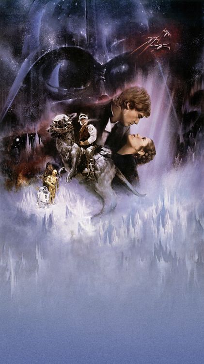 Cartel, la Guerra de Las Galaxias Pósters, Cartel de la Película, Cartel de la Guerra de Las Galaxias 411521, el Imperio Contraataca Cartel. Wallpaper in 1080x1920 Resolution