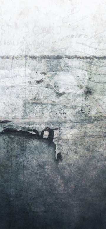 Image gray and white abstract painting