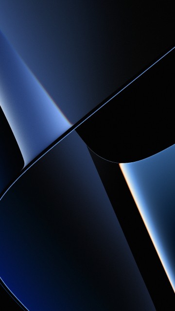 Image New 2021 MacBook Pro (Chroma-Blu Dark) Stock Wallpaper in Ultra HD