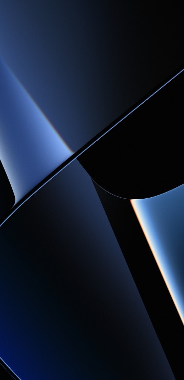 Image New 2021 MacBook Pro (Chroma-Blu Dark) Stock Wallpaper in Ultra HD