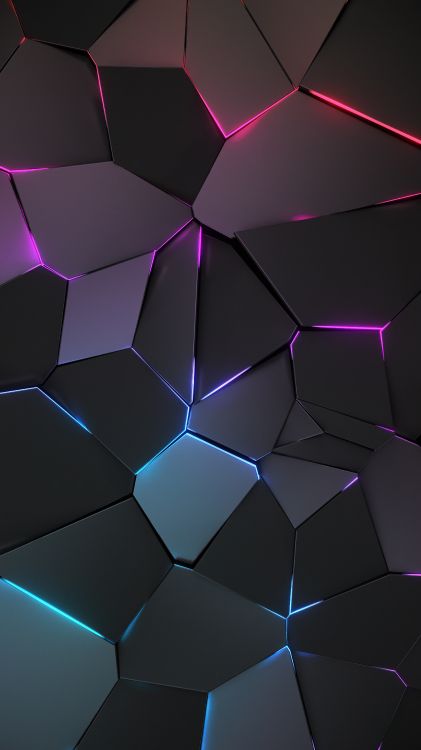 Les Trois Dimensions de L'espace, Purple, Triangle, Violette, Propriété Des Matériaux. Wallpaper in 4320x7680 Resolution