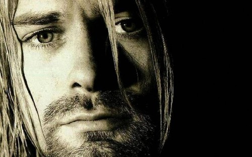 Image Nirvana, musician, guitar, facial hair, nose