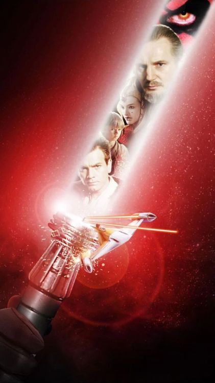 Star Wars, Star Wars la Menace Fantôme, George Lucas, Ewan McGregor, Natalie Portman. Wallpaper in 1080x1920 Resolution