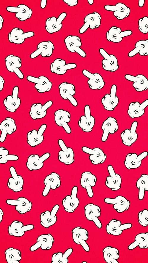 Image whats up cafe, middle finger, textile, pink, magenta