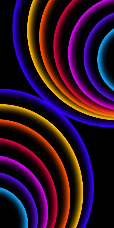 Art Fractal, Apple, IOS, la Pureté de la Couleur, Lumière. Wallpaper in 2750x5500 Resolution