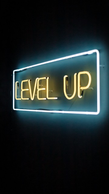 Image neon, neon sign, text, Clock, electronic signage
