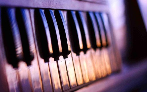 Image musical keyboard, keyboard, piano, light, musical instrument