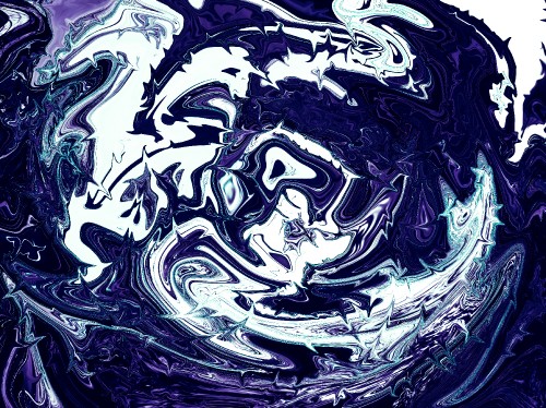 Image purple white and black abstract painting