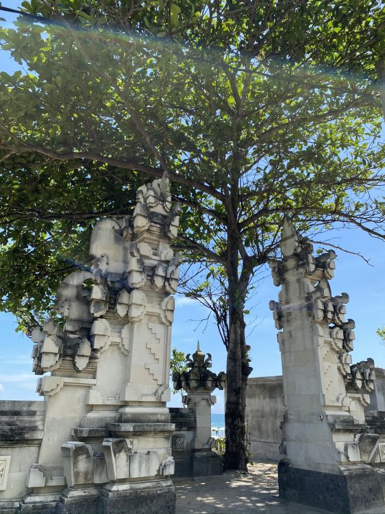 indonesia, bali, tree, statue, ancient history