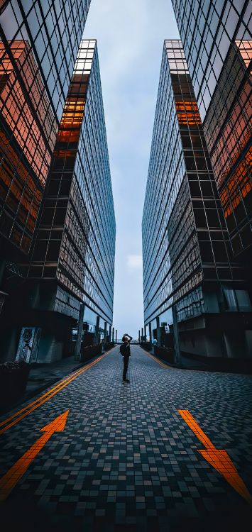 Tour de Bloc, Téléphone, Gratte-ciel, Impressionnant, Bâtiment. Wallpaper in 1422x3000 Resolution