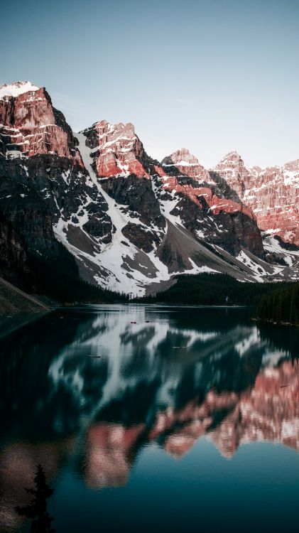 Banff National Park, Banff, Moraine Lake, Lake Louise, Wasser. Wallpaper in 2304x4096 Resolution