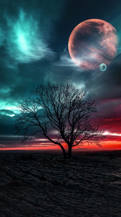 Natur, Cloud, Atmosphäre, Tageszeit, Ökoregion. Wallpaper in 3240x5760 Resolution