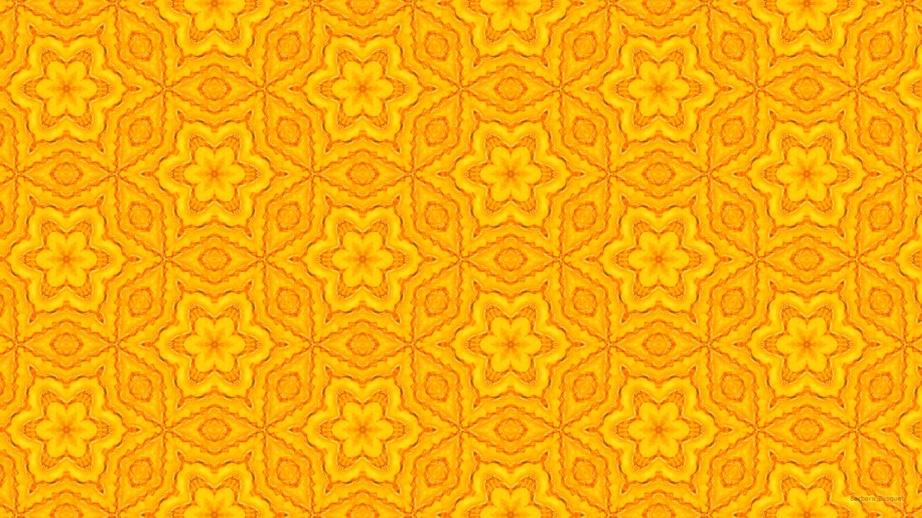 Textil Floral Amarillo y Blanco. Wallpaper in 2560x1440 Resolution
