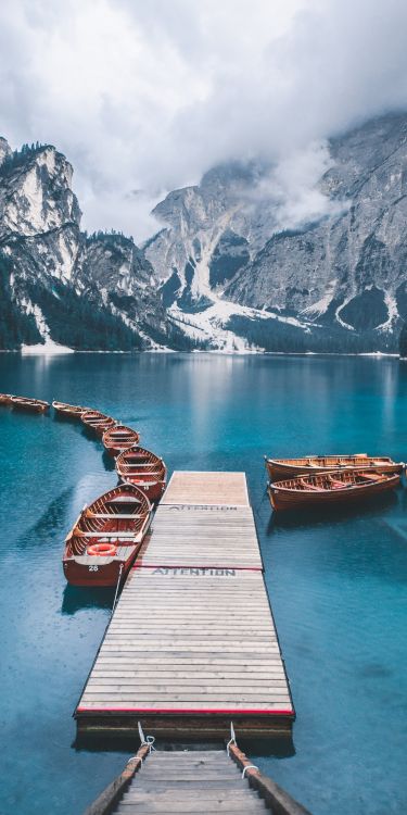 Fjord, Seenplatte, Meer, Mount Scenery, Bergkette. Wallpaper in 1100x2200 Resolution