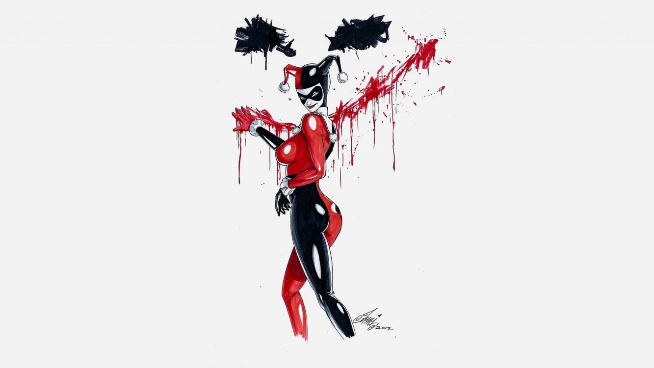 harley quinn, dc comics, comics, batman, joker