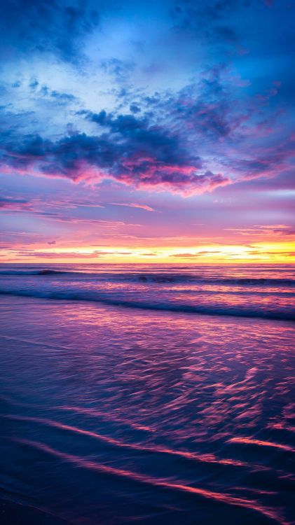 horizon, water, sea, cloud, atmosphere