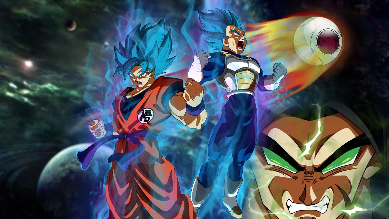 Dragon Ball Z Super Saiyan 4. Wallpaper in 5760x3240 Resolution