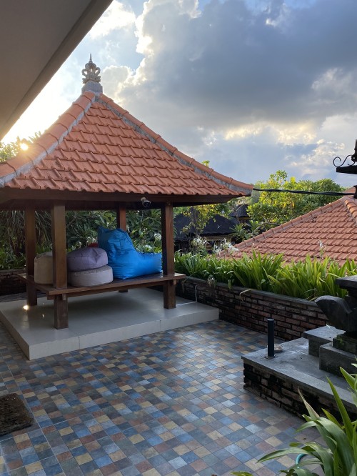 Image bali, estate, real estate, roof, garden