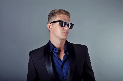 Image tuxedo, blazer, eyewear, glasses, suit