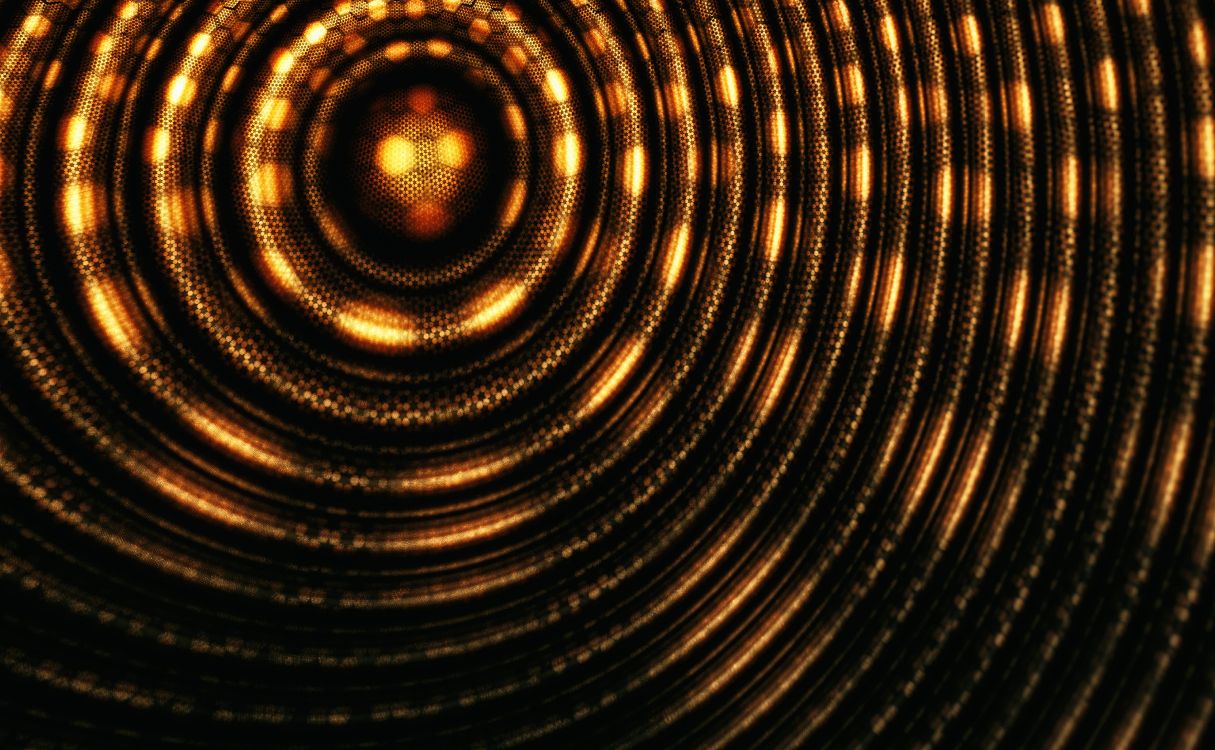 Ilustración Redonda Negra y Marrón. Wallpaper in 5760x3554 Resolution