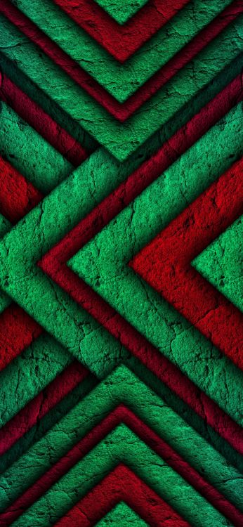 grass, colorfulness, green, pattern, red